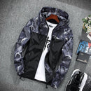 Jaqueta Bomber Corta Vento Camuflada Masculina - Infield Jacket