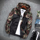 Jaqueta Bomber Corta Vento Camuflada Masculina - Infield Jacket