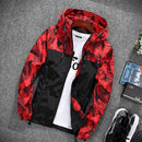 Jaqueta Bomber Corta Vento Camuflada Masculina - Infield Jacket