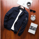 Jaqueta Bomber Slim Masculina com Fecho em Ziper - Comfort Style