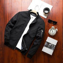 Jaqueta Bomber Slim Masculina com Fecho em Ziper - Comfort Style