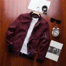 Jaqueta Bomber Slim Masculina com Fecho em Ziper - Comfort Style
