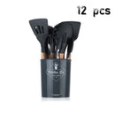 Jogo de Utensílios de Cozinha de Silicone 12 Peças - Cook Safe