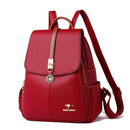 Mochila Feminina de Couro Legítimo - Blossom