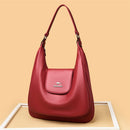 Bolsa De Couro Legítimo Feminina de Ombro - Ellen