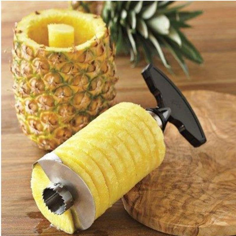 descascador  cortador de abacaxi  Descascador de Abacaxi  utilidades  Ultra-rápido  frutas  cuidados  cozinha  Cortador  casadeco