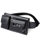 Bag Masculina Transversal de Couro Legítimo À Prova D'água - New Époque