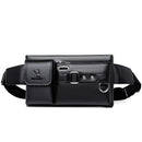 Bag Masculina Transversal de Couro Legítimo À Prova D'água - New Époque
