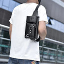 Bag Masculina Transversal de Couro Legítimo À Prova D'água - New Époque