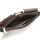 Bag Masculina Transversal de Couro Legítimo À Prova D'água - New Époque