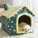 Casa com Caminha para Cachorros e Gatos - Pet Bed House - Fragamaiapet  COLECAO_GATOS  COLECAO_CACHORROS  casinha para gato  casinha para cachorro  caminha pet  caminha para pet  caminha para gato  caminha para cachorro  caminha gato  caminha cachorro  cama pet  cama para pet  cama para gato  cama para cachorro  cama gato  cama cachorro