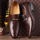 Sapato Social Masculino de Couro Legítimo - Aligator Style