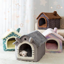 Casa com Caminha para Cachorros e Gatos - Pet Bed House - Fragamaiapet  COLECAO_GATOS  COLECAO_CACHORROS  casinha para gato  casinha para cachorro  caminha pet  caminha para pet  caminha para gato  caminha para cachorro  caminha gato  caminha cachorro  cama pet  cama para pet  cama para gato  cama para cachorro  cama gato  cama cachorro
