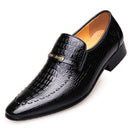 Sapato Social Masculino de Couro Legítimo - Aligator Style