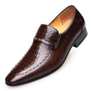 Sapato Social Masculino de Couro Legítimo - Aligator Style