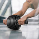 Roda Para Exercício Abdominal Profissional + Pula Corda profissional - Abdo Jump