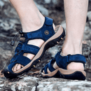 Sandália de Couro Legítimo Masculina Confortável e Elegante - Couro Craft