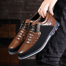 Sapato Oxford Casual de Couro Legítimo com Sola Tratorada - Hermes